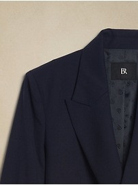 Siena Relaxed Italian Wool Blazer | Banana Republic (US)