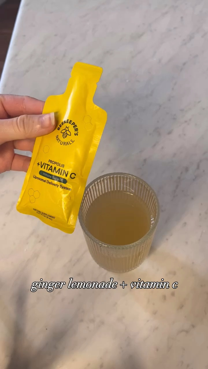 afternoon drink! lipsomal vitamin c ginger lemonade 🍋🍯




#LTKHome #LTKVideo #LTKSeasonal