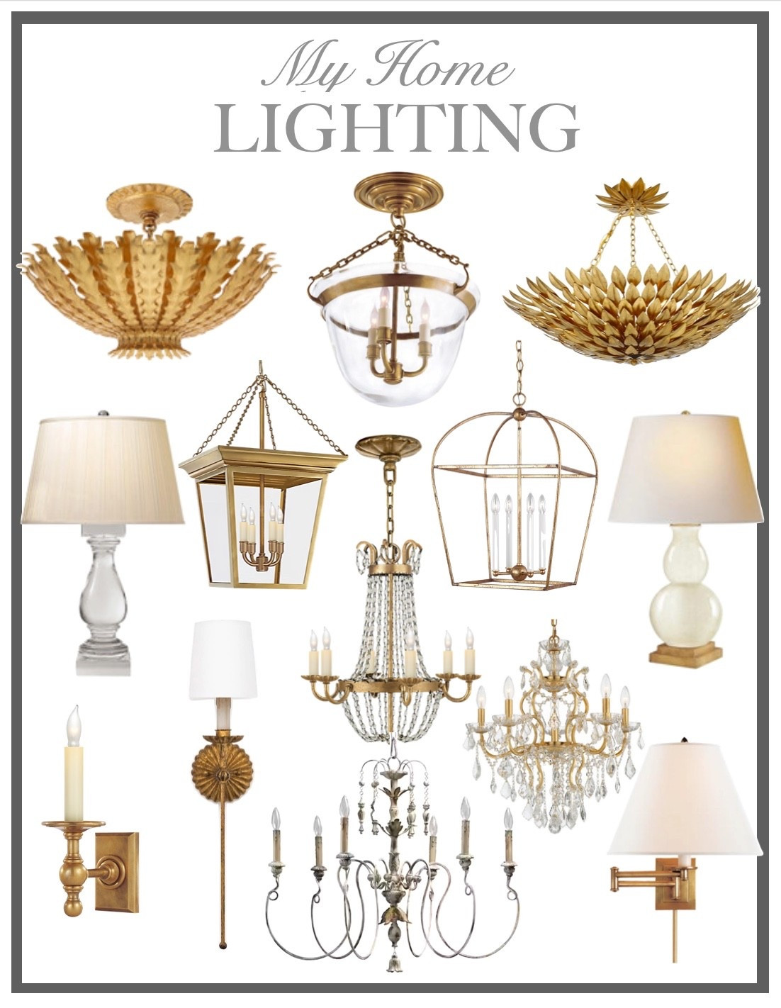 Shop my home lighting!

#LTKHome
