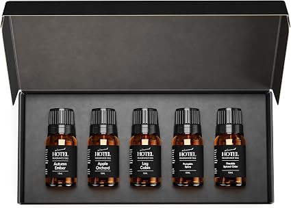 AirScent Holiday Diffuser Oil Fall Fireside 10 mL 5 Pack Gift Set | Amazon (US)