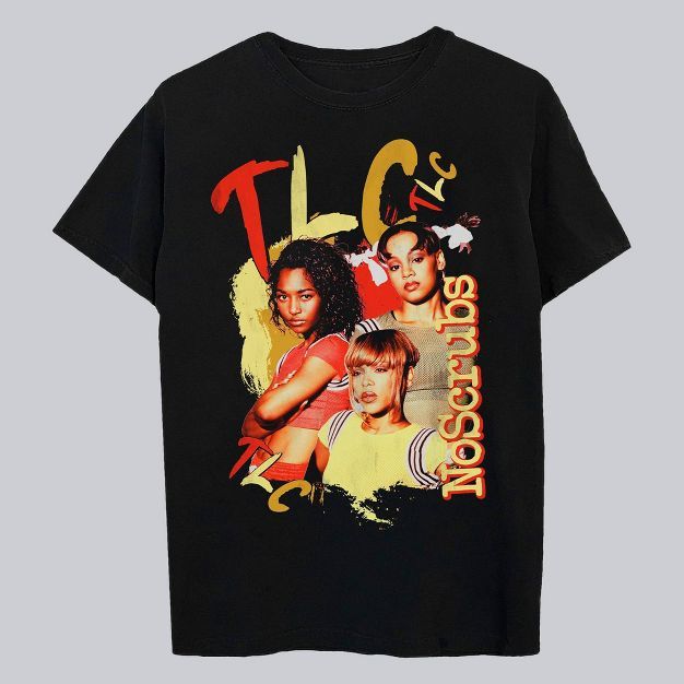 Men's TLC Short Sleeve Graphic T-Shirt - Black | Target