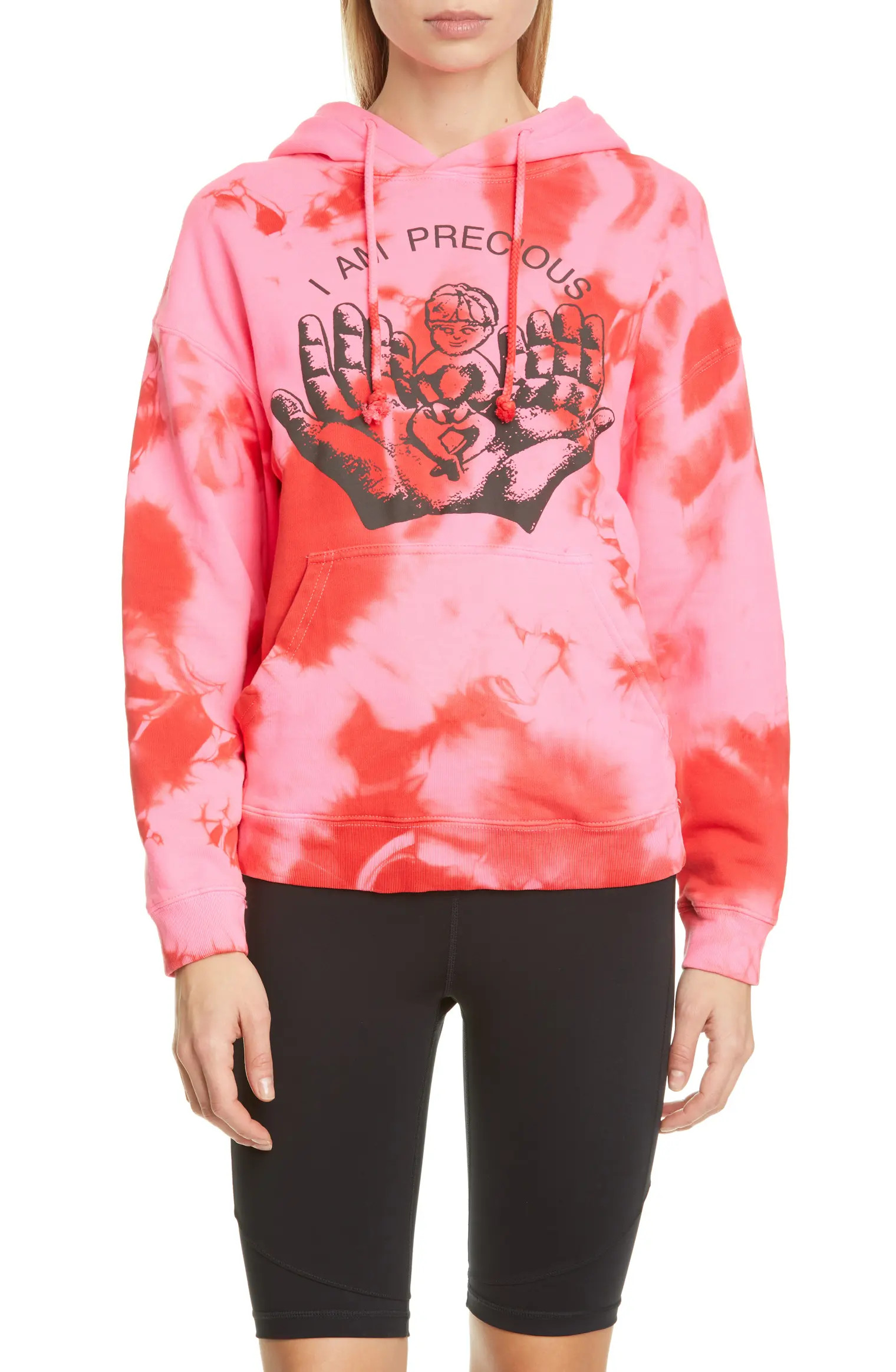Precious Tie Dye Graphic Hoodie | Nordstrom