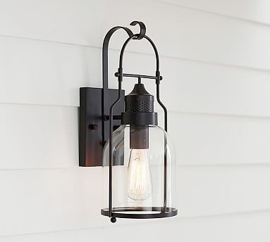 Taylor Metal Outdoor Sconce | Pottery Barn (US)