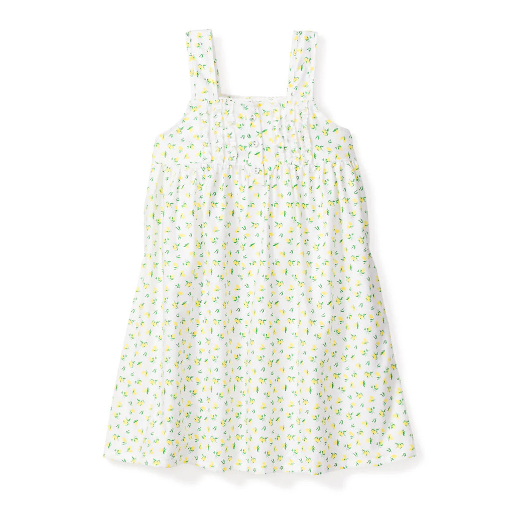 Citron Charlotte Nightgown | Petite Plume