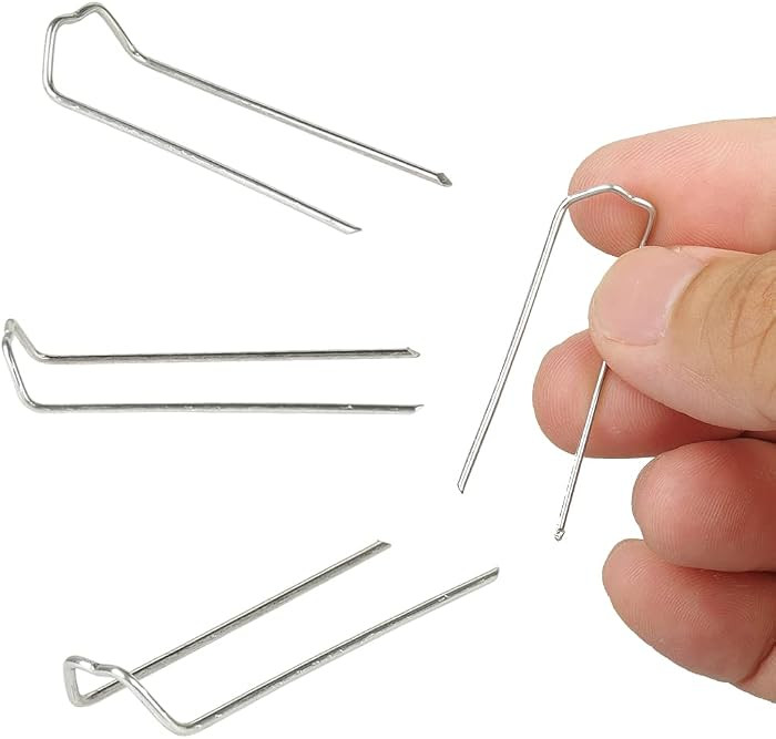 150Pcs Floral U Shaped Pins, 1.8 Inch Greening Pins for Foam Wreaths, Bouquet Plants, Fern Moss -... | Amazon (US)