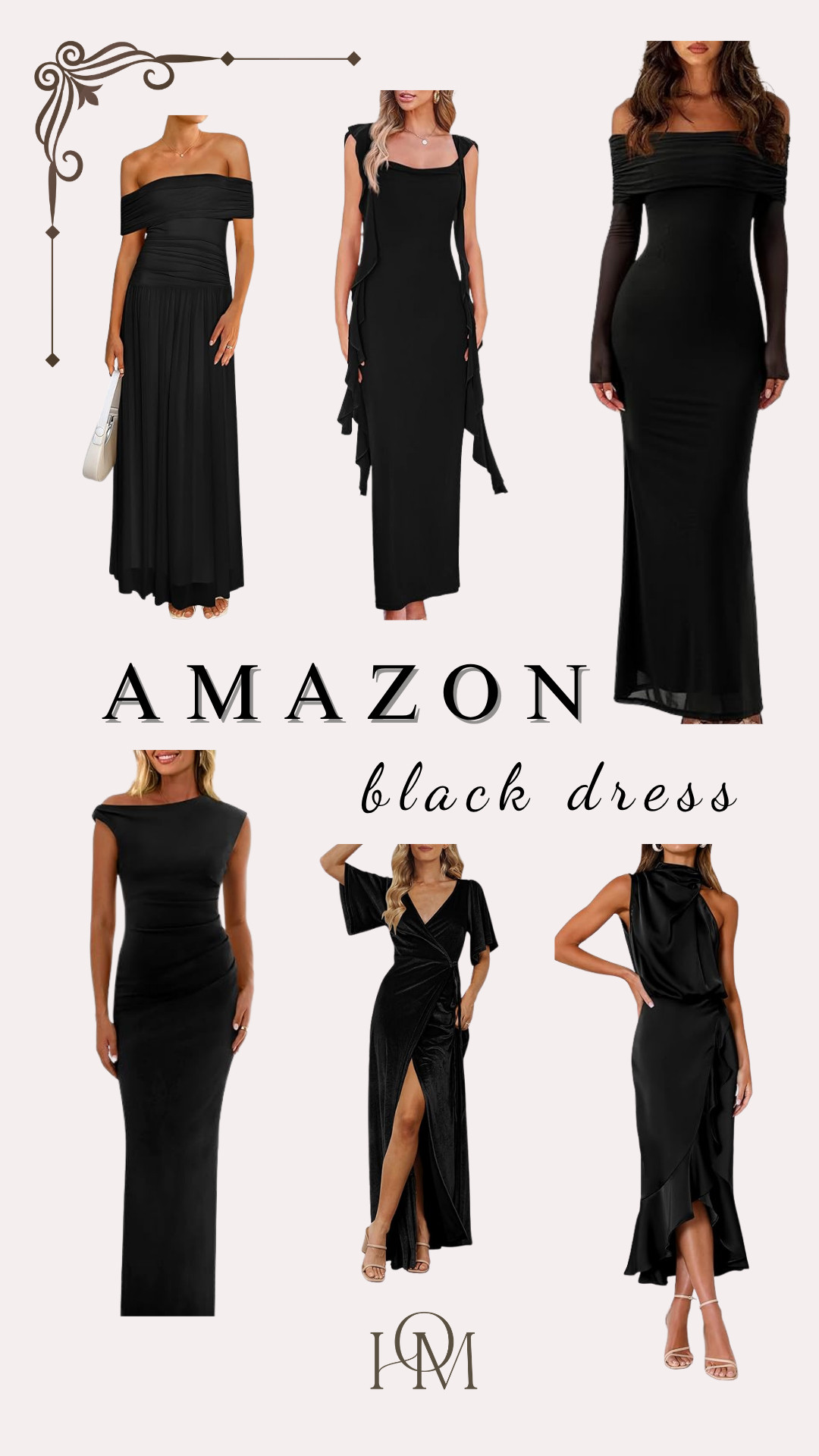 Stylish black dresses from Amazon that are perfect and easy to wear for fancy events!! 

 #LTKSeasonal #LTKWedding