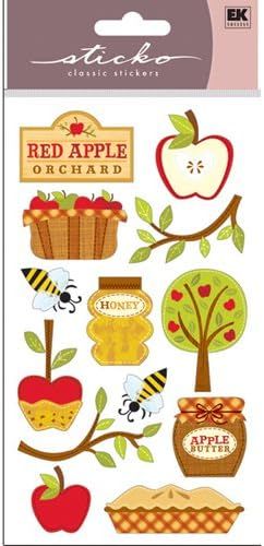 EK Success Sticko Red Apple Orchard Stickers | Amazon (US)