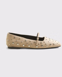 Mary Jane Square-Toe Flats | Abercrombie & Fitch (US)