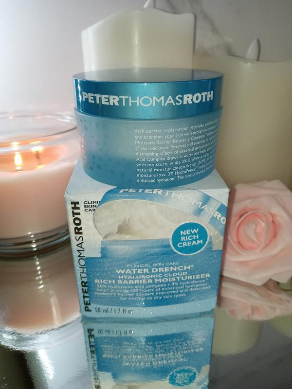 Water Drench Hyaluronic Cloud Rich Barrier Moisturizer | Peter Thomas Roth Labs