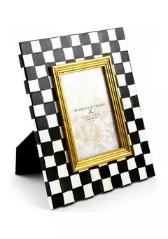 MacKenzie-Childs Courtly Check Enamel Frame - 4" x 6" | Belk