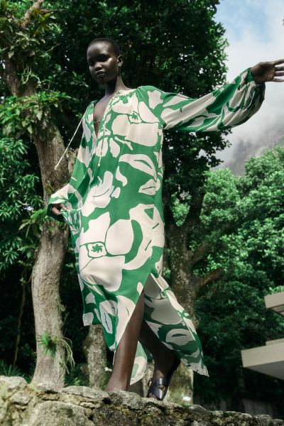 Balloon-sleeved Dress | H&M (US + CA)