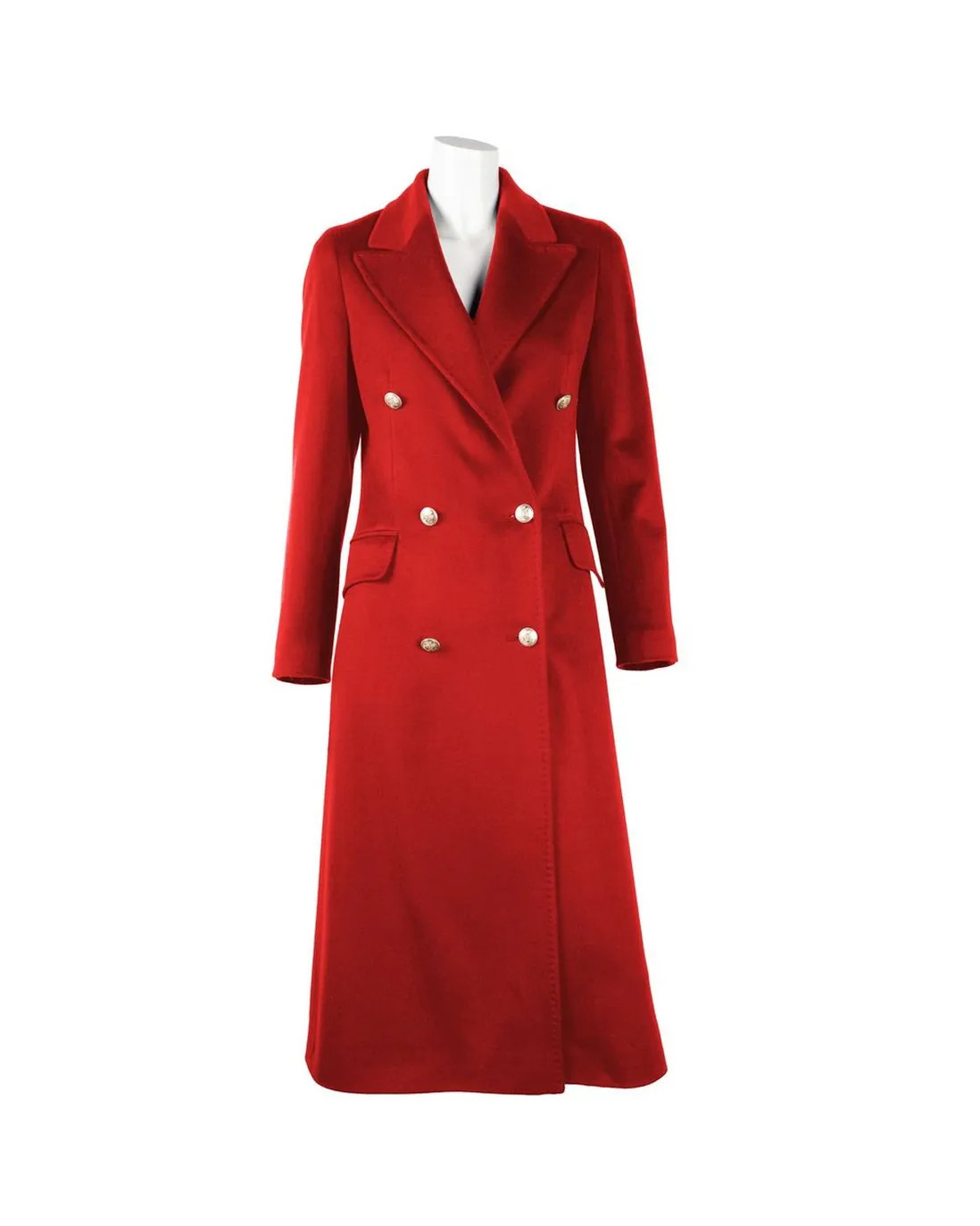 Jackets & Coats | Red Wool Coat Classic Style | Made in Italy | Debenhams UK