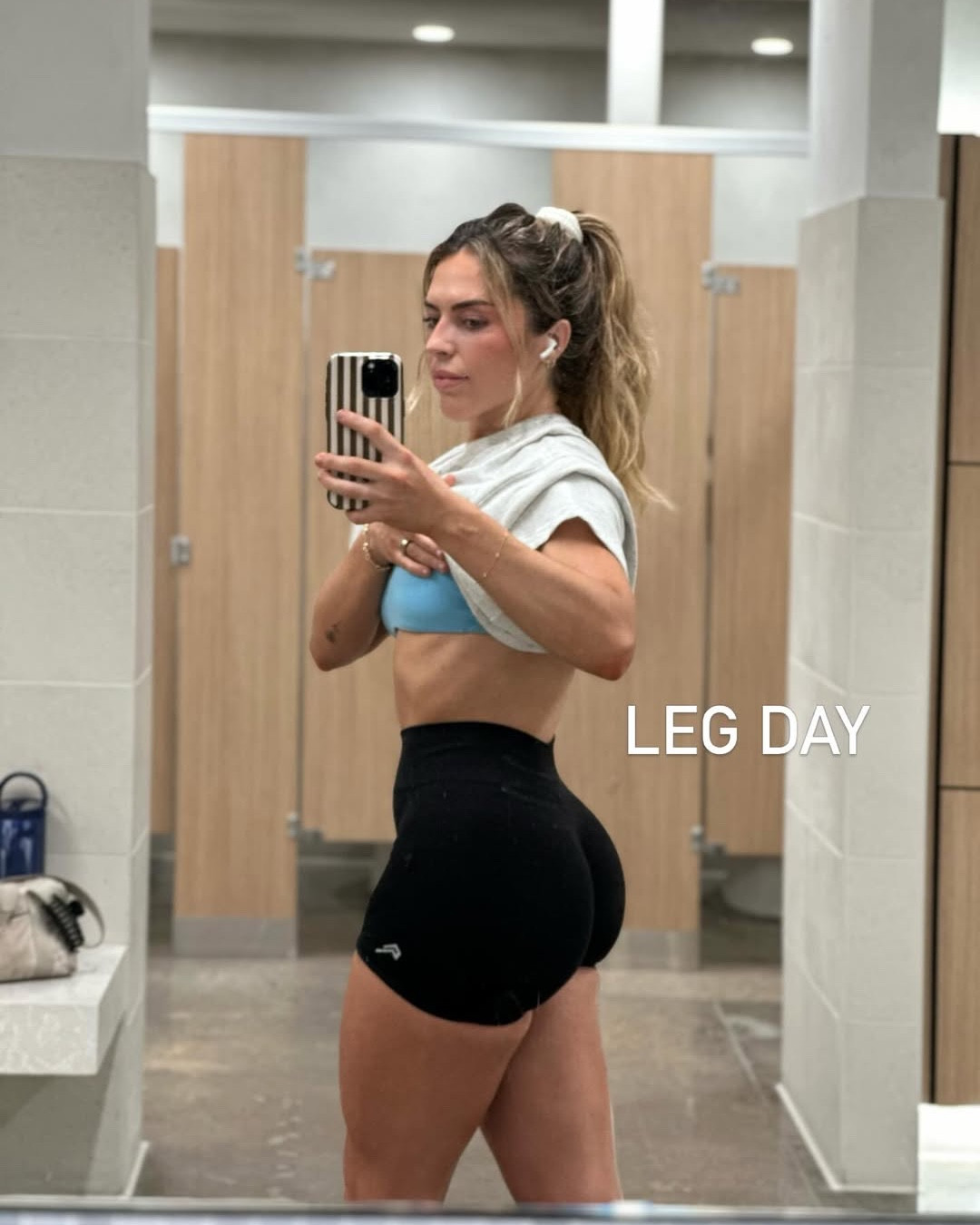 LEG DAY DEETS 🍑⬇️❤️‍🔥🫡 been training legs 2x weekly and going into week 7 out of 8 of my program. And even though weekly i may not feel stronger i am definitely feeling stronger when comparing to starting this program and that’s what i remind myself of. Although progressive overload is essential for progress im here to remind you that doesn’t just mean lifting heavier. We can change the tempo, slow reps down and be more intentional, increase reps by even just 1-2, enhancing range of motion, increasing frequency (this is why i love to throw in a full body session) ❤️ be intentional and be consistent and most importantly be proud of yourself for showing up 🫶🏼

Split squats 3x10
Hack squat 4x10-12
Hip thrust 3x8-10
Hamstring curl 4x10
Cable glute abduction 3x15
SL calf raise 3x15

Oner Active enhance lift shorts are the best leg day short hands down 🙇🏼‍♀️ wearing a small (DC: KKFIT)

#LTKootd #LTKfitnessgoals #LTKActive