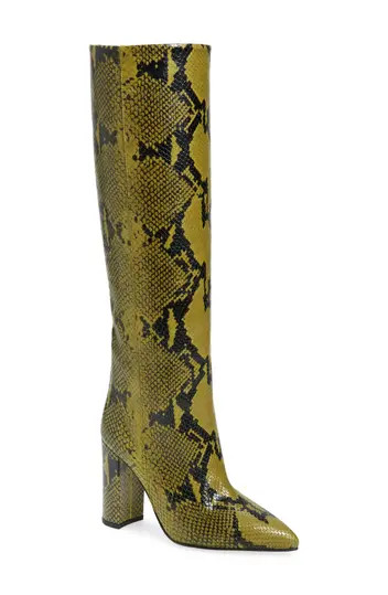 Python Print Block Heel Boot | Nordstrom Rack