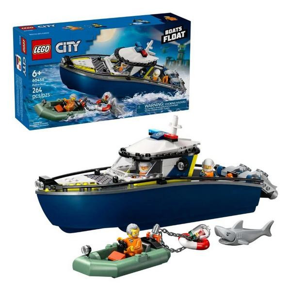 LEGO City Police Boat Chase 60456 Building Set | Scheels Sports