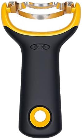 OXO Good Grips Corn Prep Peeler,Black, Yellow,One Size | Amazon (US)
