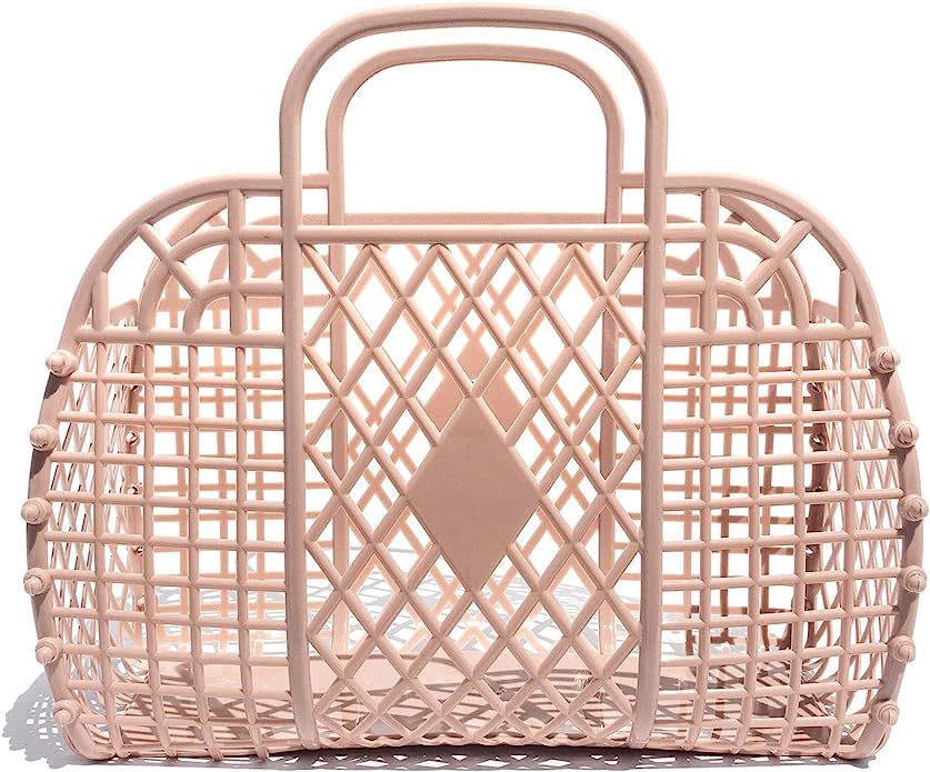 BABANA Toddler Purse - Jelly Bags for Kids, Girls, Women - Ideal Reusable Gift Basket Bag, Plasti... | Amazon (US)