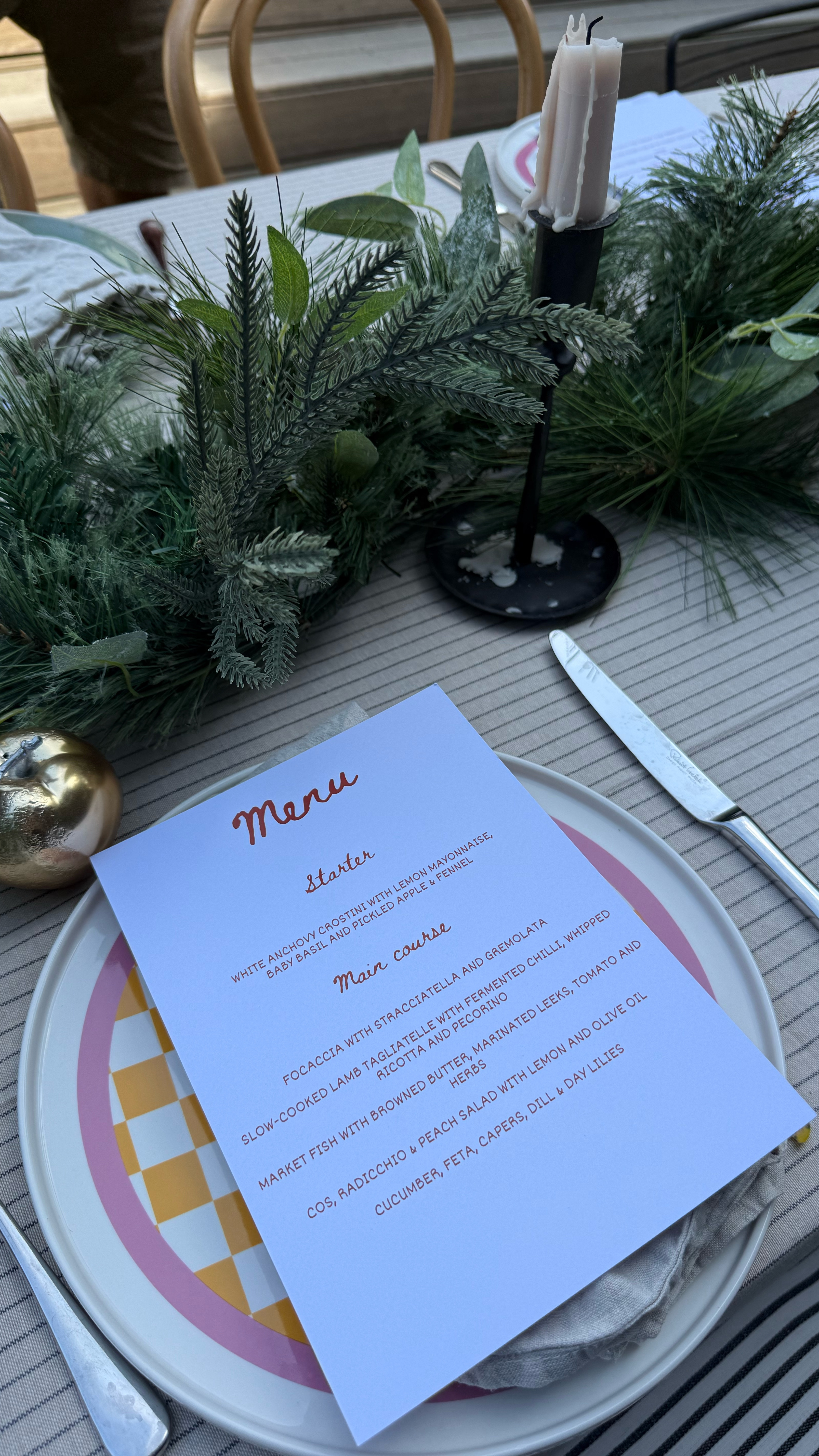 Friendmas Christmas table decorations from David jones 

#LTKfestive #LTKaustralia #LTKsummer