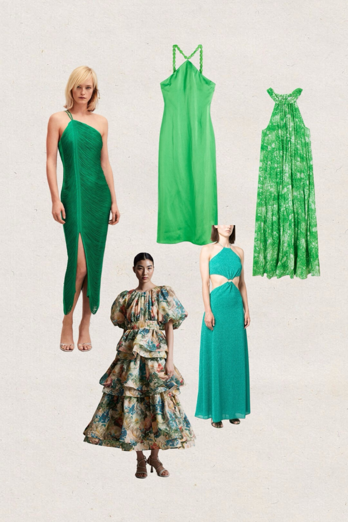 Wedding guest dress GREEN 

#LTKeurope #LTKwedding
