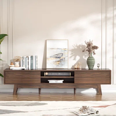 59" Tv Console, Mid Century Modern Media Console For 55/60/65 Inch Tv | Wayfair North America