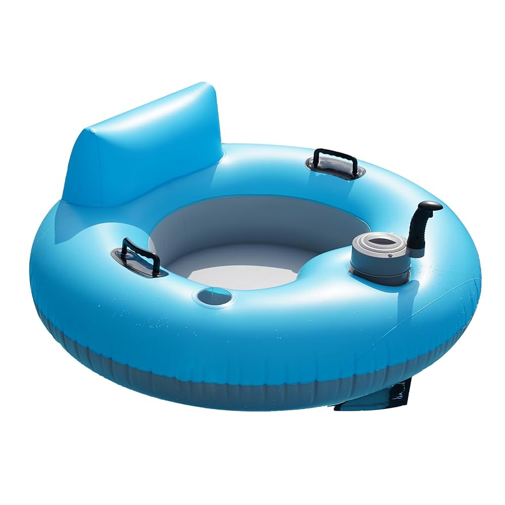 Inflatable River Tube Float - River Run for Adult Heavy Duty Motorized Tubes Floating with Backre... | Amazon (US)