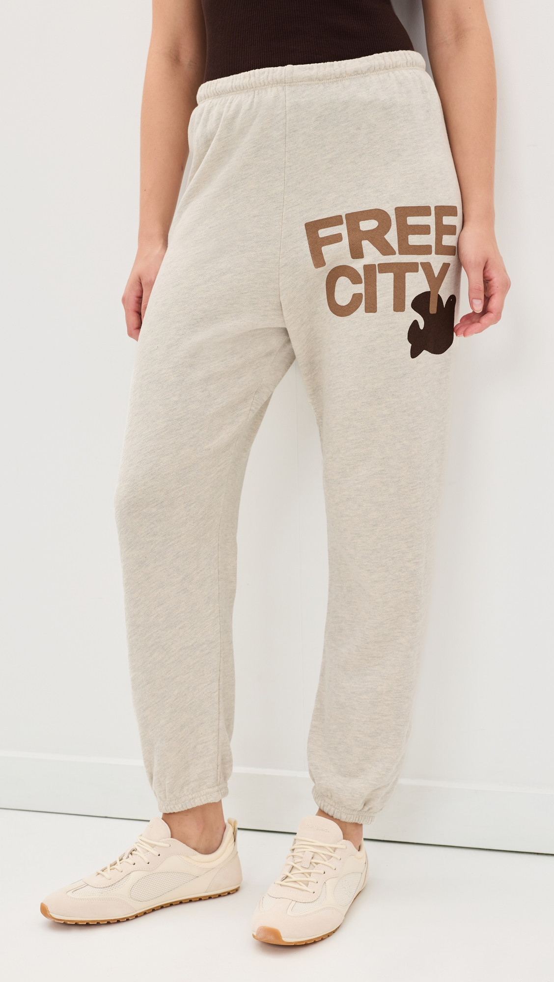 FREECITY Freecity Sweatpants Heatheryumm Oats/Coco M | Shopbop
