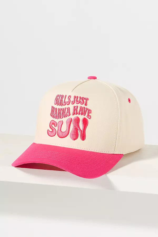 Sun Theme Trucker Hat | Anthropologie (US)