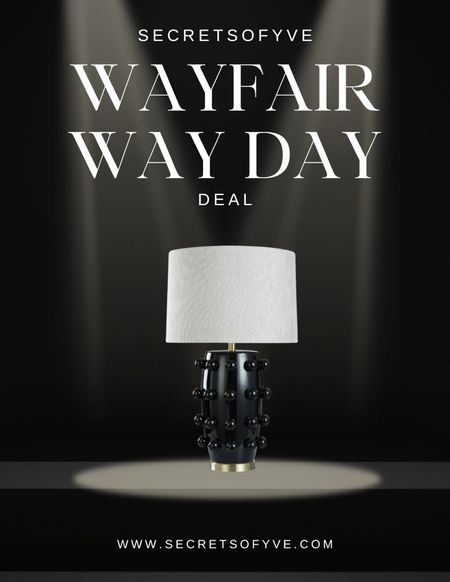 Secretsofyve: was $599.99 now $169.99 This gorgeous lamp is 72% off! @wayfair Wayday deal.
#Secretsofyve #ltkgiftguide
Always humbled & thankful to have you here.. 
CEO: PATESI Global & PATESIfoundation.org
 #ltkvideo @secretsofyve : where beautiful meets practical, comfy meets style, affordable meets glam with a splash of splurge every now and then. I do LOVE a good sale and combining codes! #ltkstyletip #ltksalealert #ltkeurope #ltkfamily #ltku secretsofyve

#LTKSeasonal #LTKMens #LTKHome