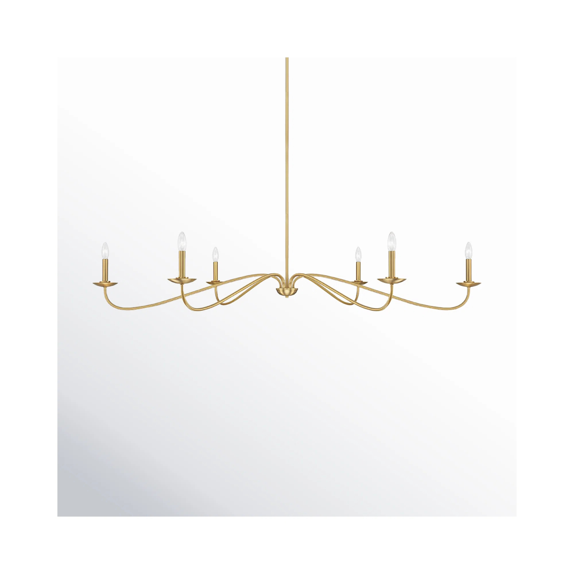 Zoyla 6 - Light Metal Dimmable Chandelier | Joss & Main