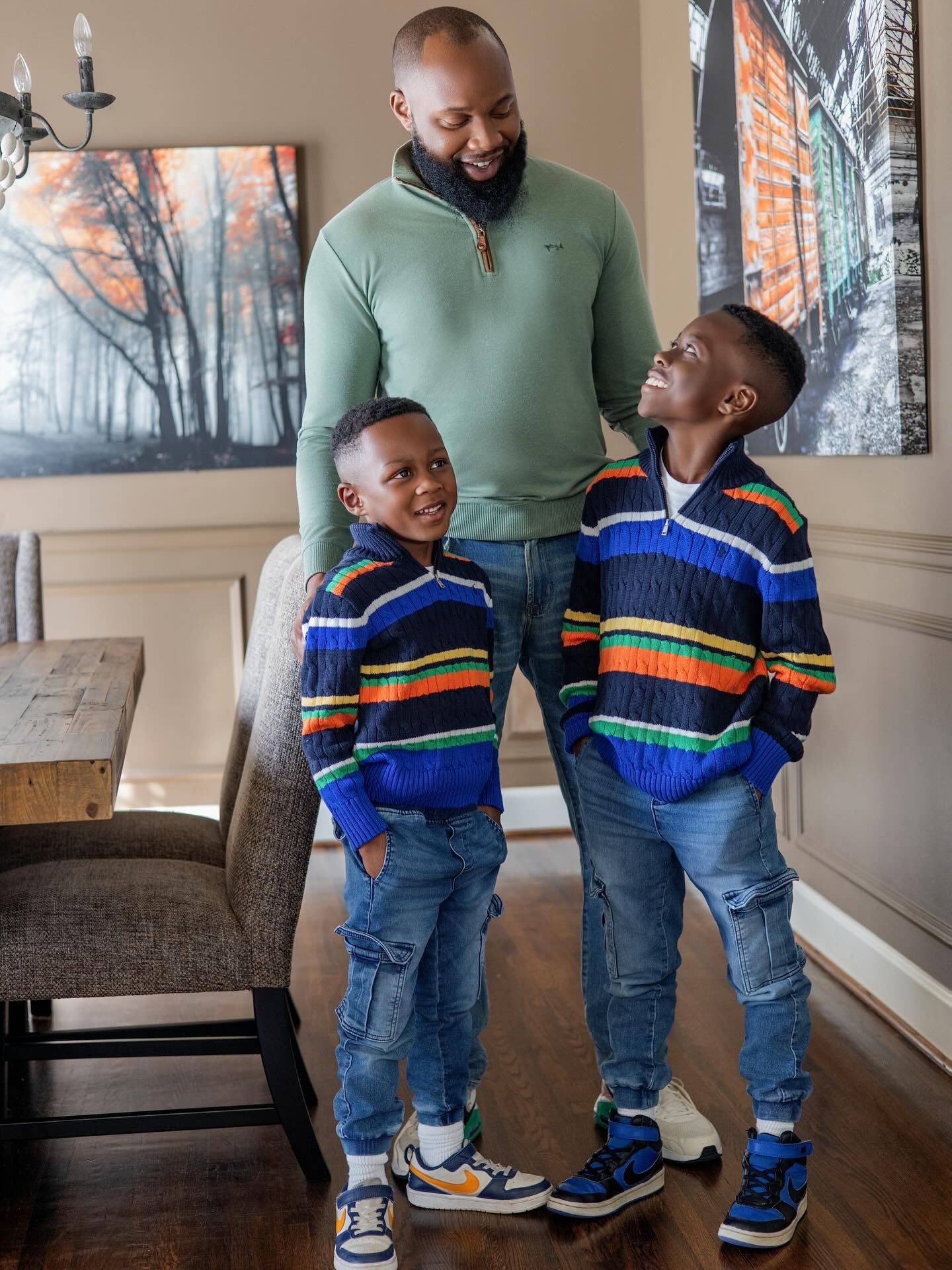 THANKFUL FOR THEM…

Mom life means you’re always taking the pics and rarely in them! We had such an amazing Thanksgiving weekend with our family! I’m so grateful for this little clan of mine and the amazing life God has given me. I’m blessed! 

#thanksgivingoutfits #fatherandsons #boymom💙 #familyphotos #photoshootvibes #boydad💙 #fatheroftwo #blackfathersmatter