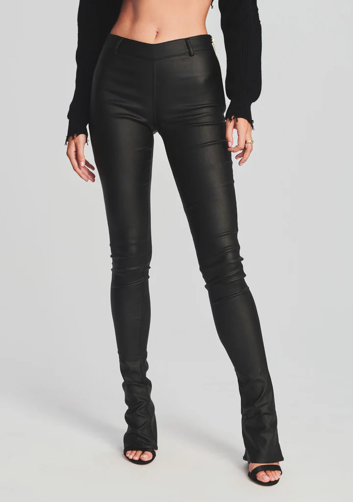 Danica Coated Denim Pant | Retrofete