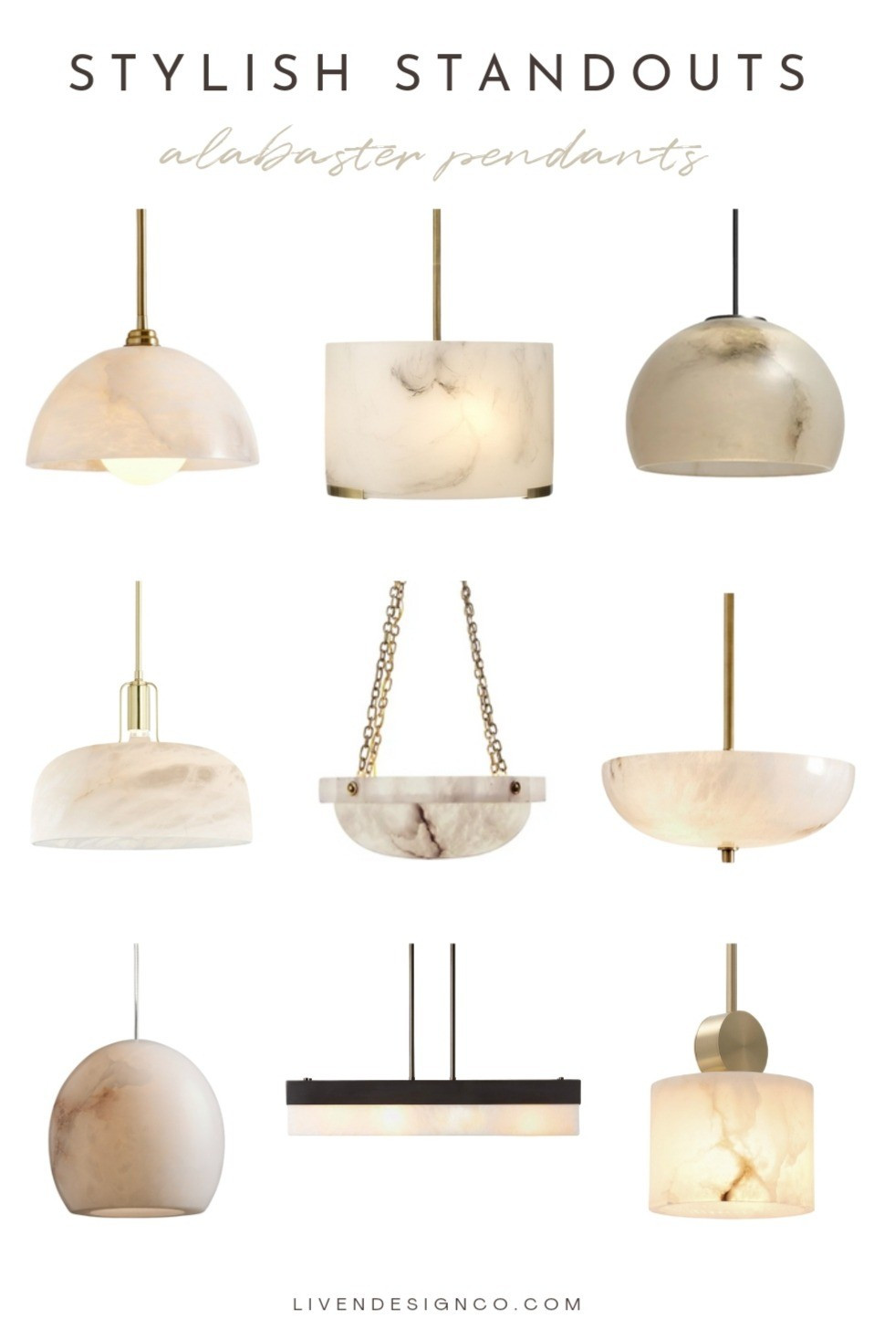 Alabaster pendant. alabaster chandelier. modern lighting. Modern chandelier. stone chandelier pendant. Dome pendant. 

#LTKSeasonal #LTKhome #LTKstyletip