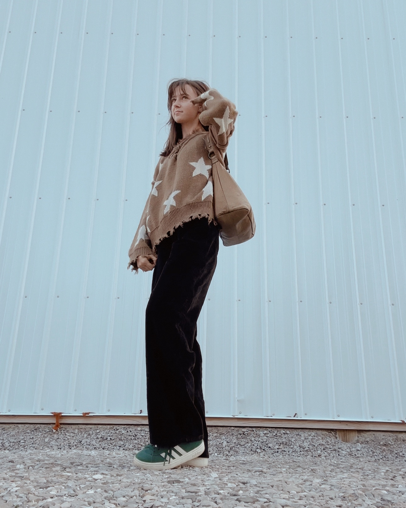 loving all the fall weather we’ve been getting! unfortunately i have a bit of a weekend hangover today, so my outfit is pretty chill!!!

i’m wearing a size small in the sweater and a 0 in the pants (but they’re belted). i’m 5’7 and typically wear a 00 in pants and XS/S in shirts! 

#LTKFindsUnder100 #LTKSeasonal