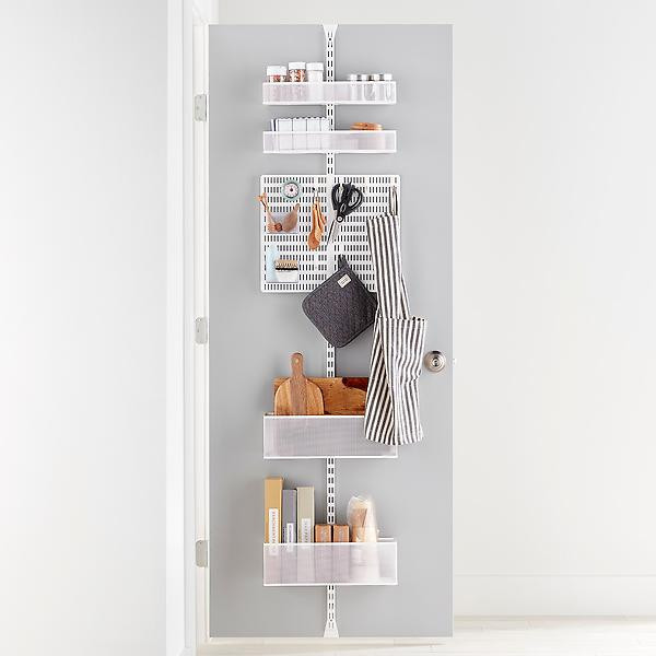 Elfa Utility Entryway Over the Door Rack | The Container Store