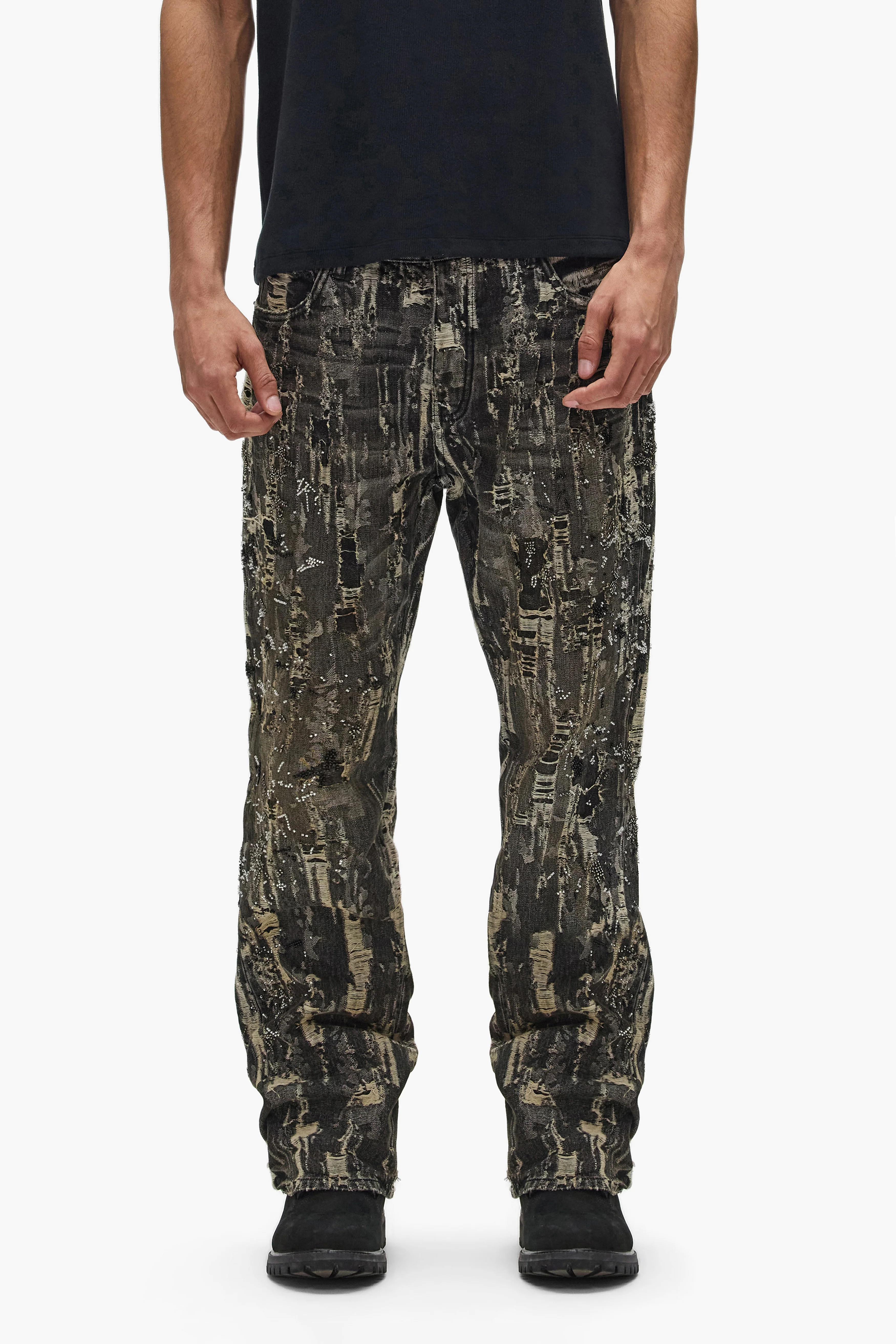 P026 Bead Splatter Destroy | Purple Brand