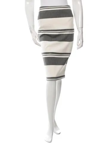 Elizabeth and James Striped Pencil Skirt w/ Tags | The Real Real, Inc.