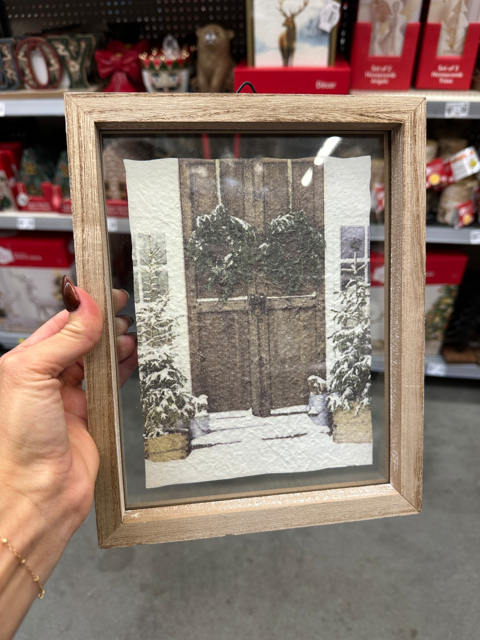 Winter holiday photo for home decoration #farmhouse #walmart 

#LTKHoliday #LTKFindsUnder50 #LTKHome