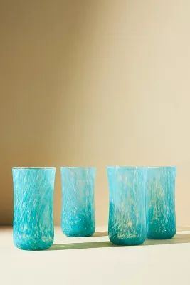 Jessie Highball Glasses, Set of 4 | Anthropologie (US)