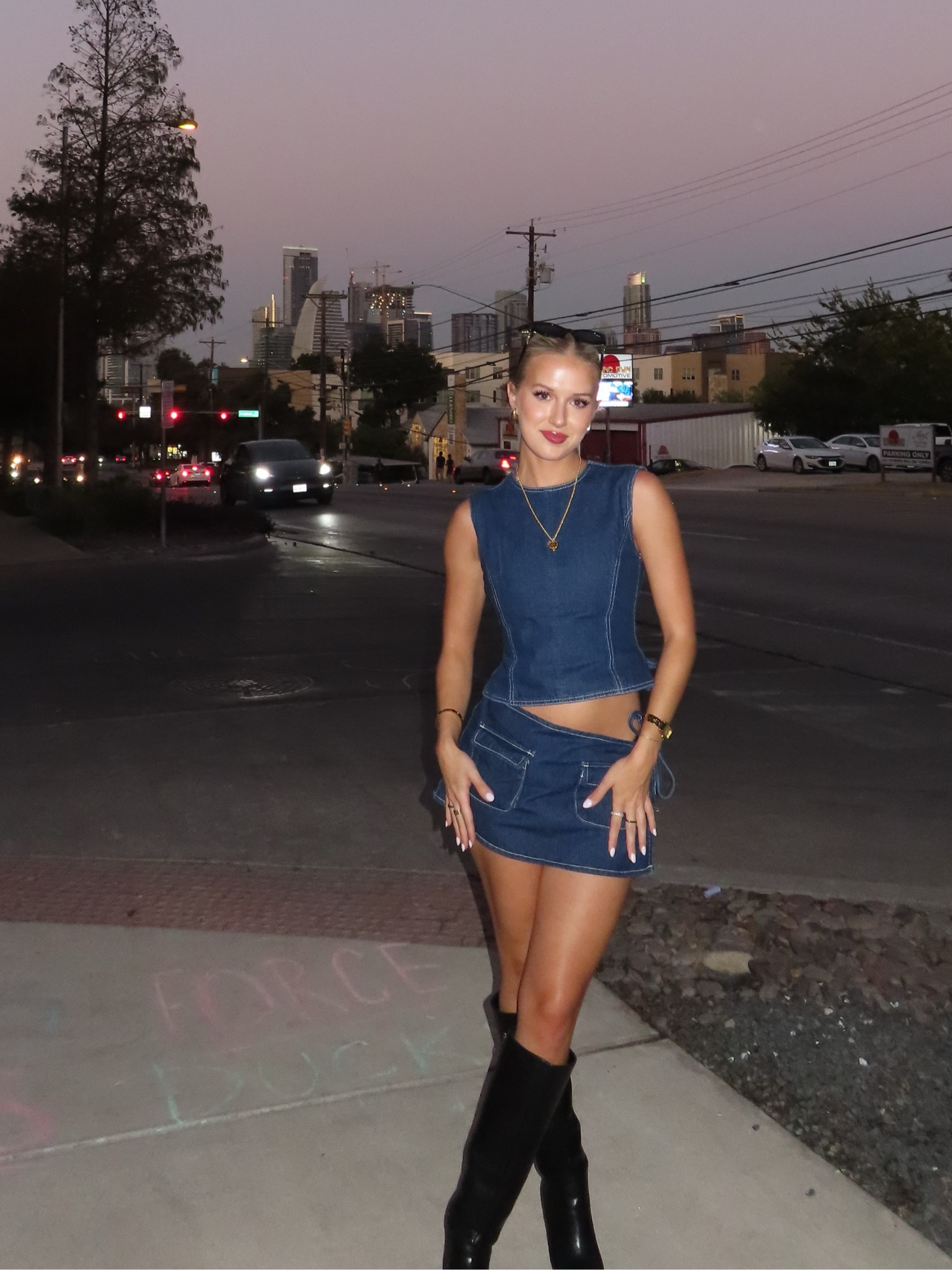 denim on denim moment 

#LTKStyleTip #LTKU #LTKTravel