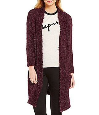 Gianni Bini Ripley Long Sleeve Maxi Knit Cardigan | Dillards Inc.
