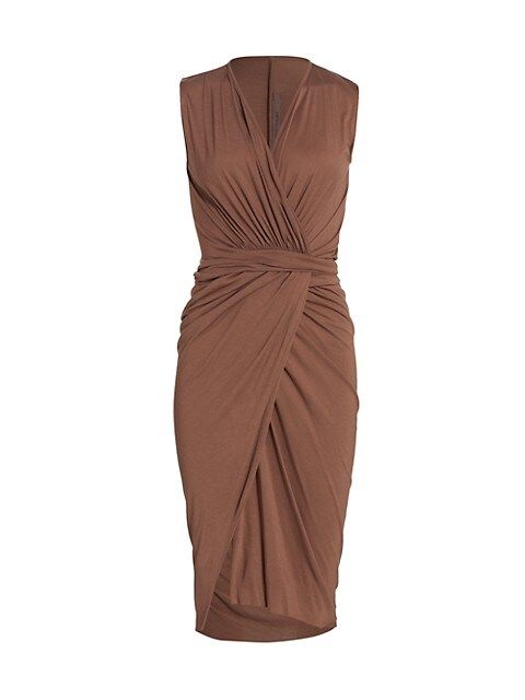 Sleeveless Draped Dress | Saks Fifth Avenue