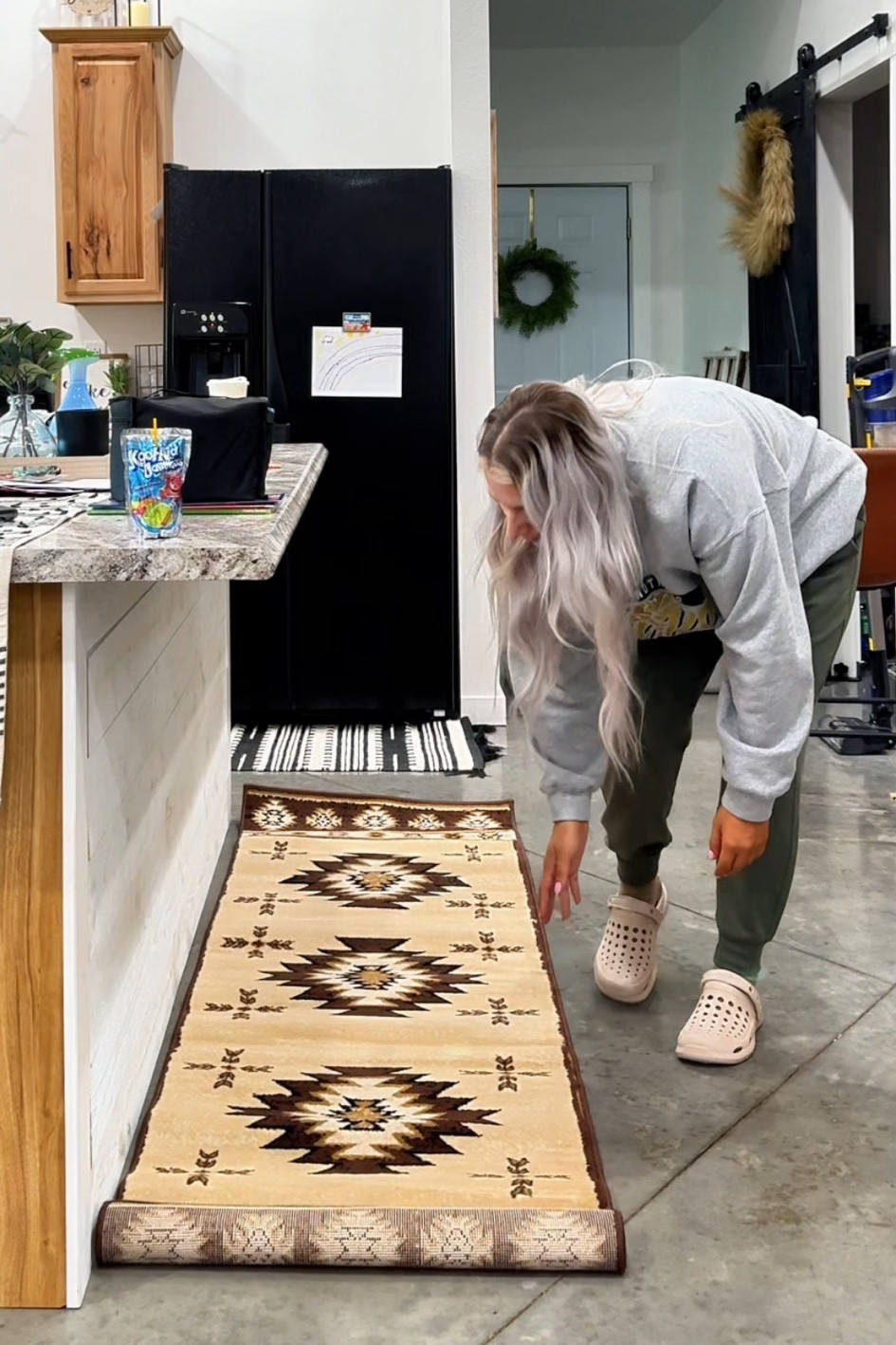 New kitchen runner rug in today’s vlog!! 🤎

#LTKSaleAlert #LTKHoliday #LTKHome