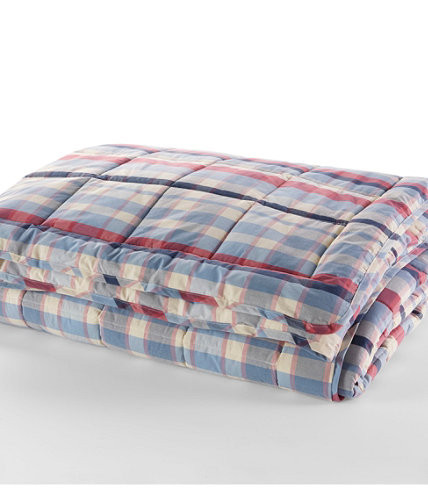 Ultrasoft Cotton Comforter, Plaid | L.L. Bean