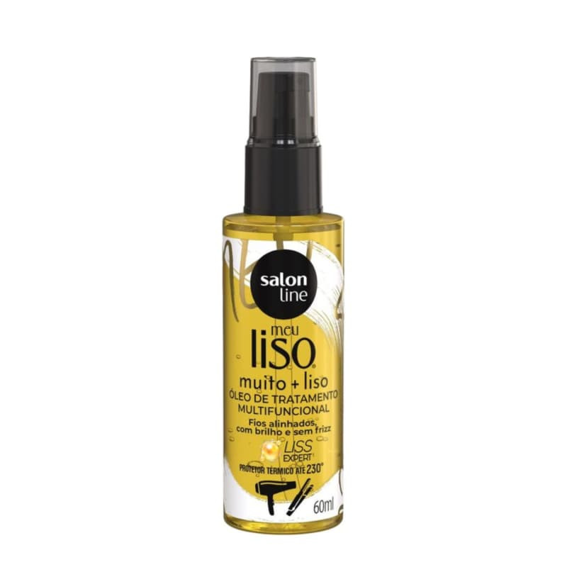 Óleo de Tratamento Multifuncional Salon Line Meu Liso Muito + Liso 60ml | Beleza Na Web (BR)