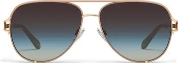 High Key Twist 60mm Gradient Aviator Sunglasses | Nordstrom