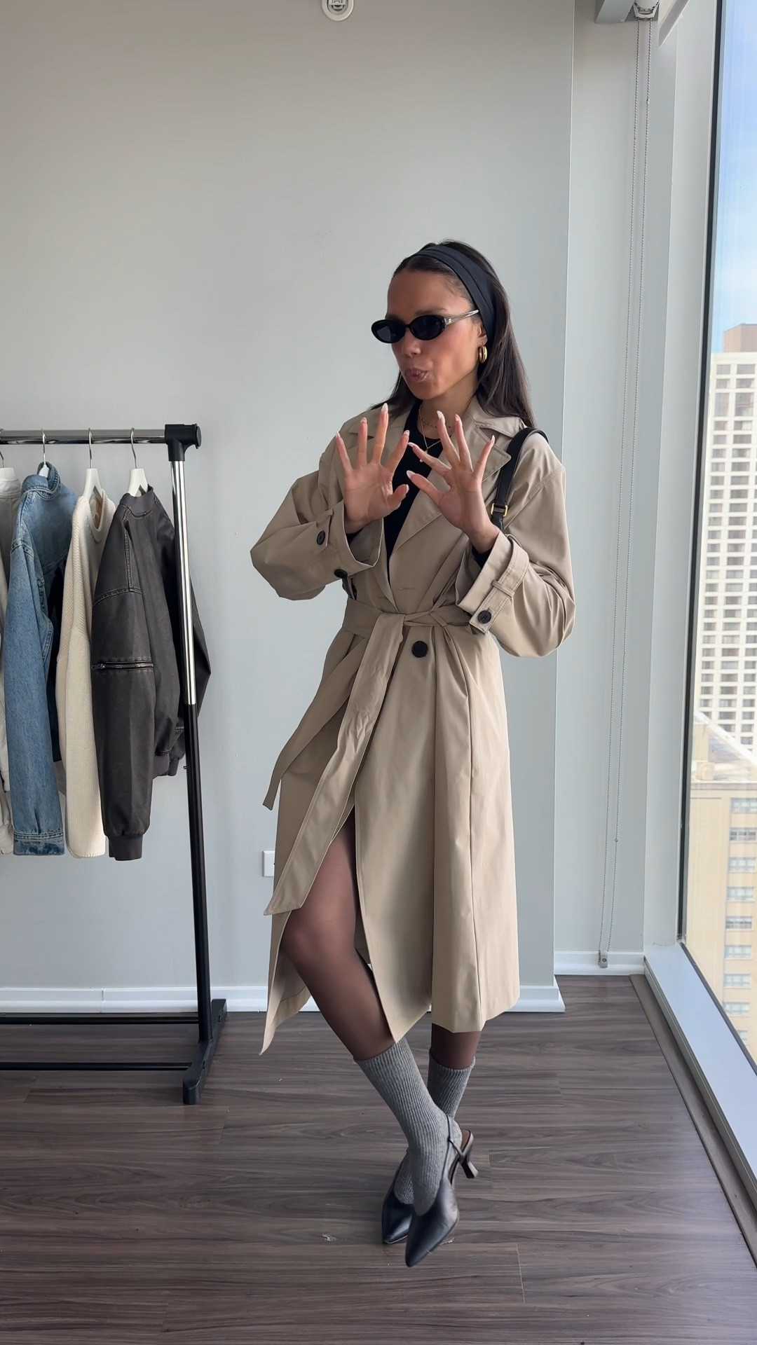 Trench coat from Zara 