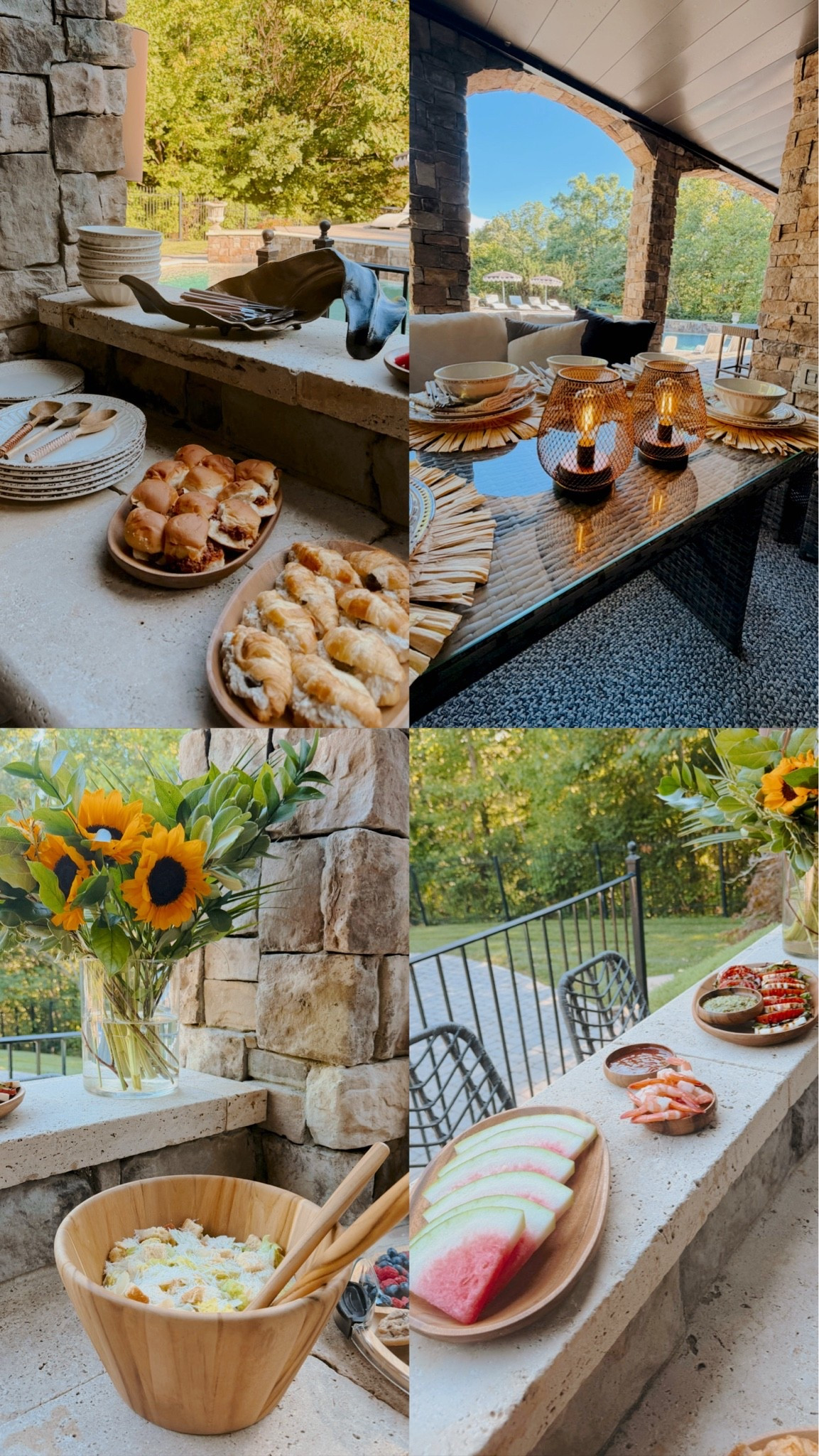 #ad #WayfairPartner @wayfair #wishyouwerehere #outdoor #Wayfair 
Wayfair Summer Entertaining Essentials ☀️ 🍽️ 🖤

#LTKdayinmylife #LTKSaleAlert #LTKHome