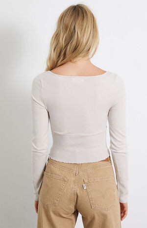 LA Hearts Lacey Day Long Sleeve Top | PacSun | PacSun