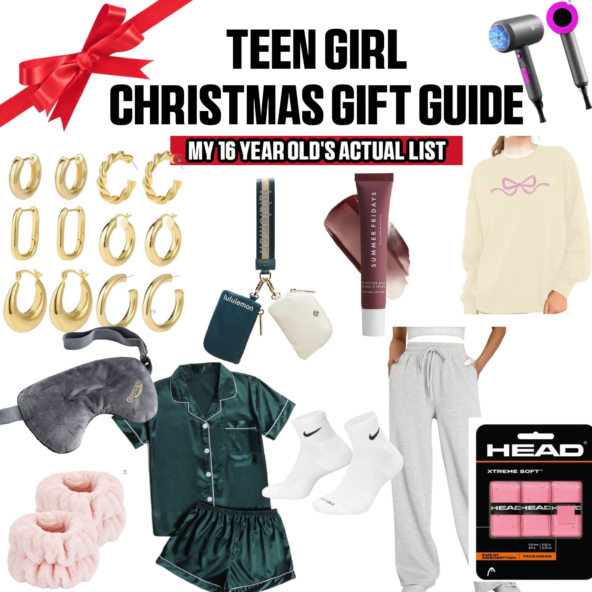 Teenage girl Christmas gift guide! 

#LTKHoliday #LTKGiftGuide #LTKKids