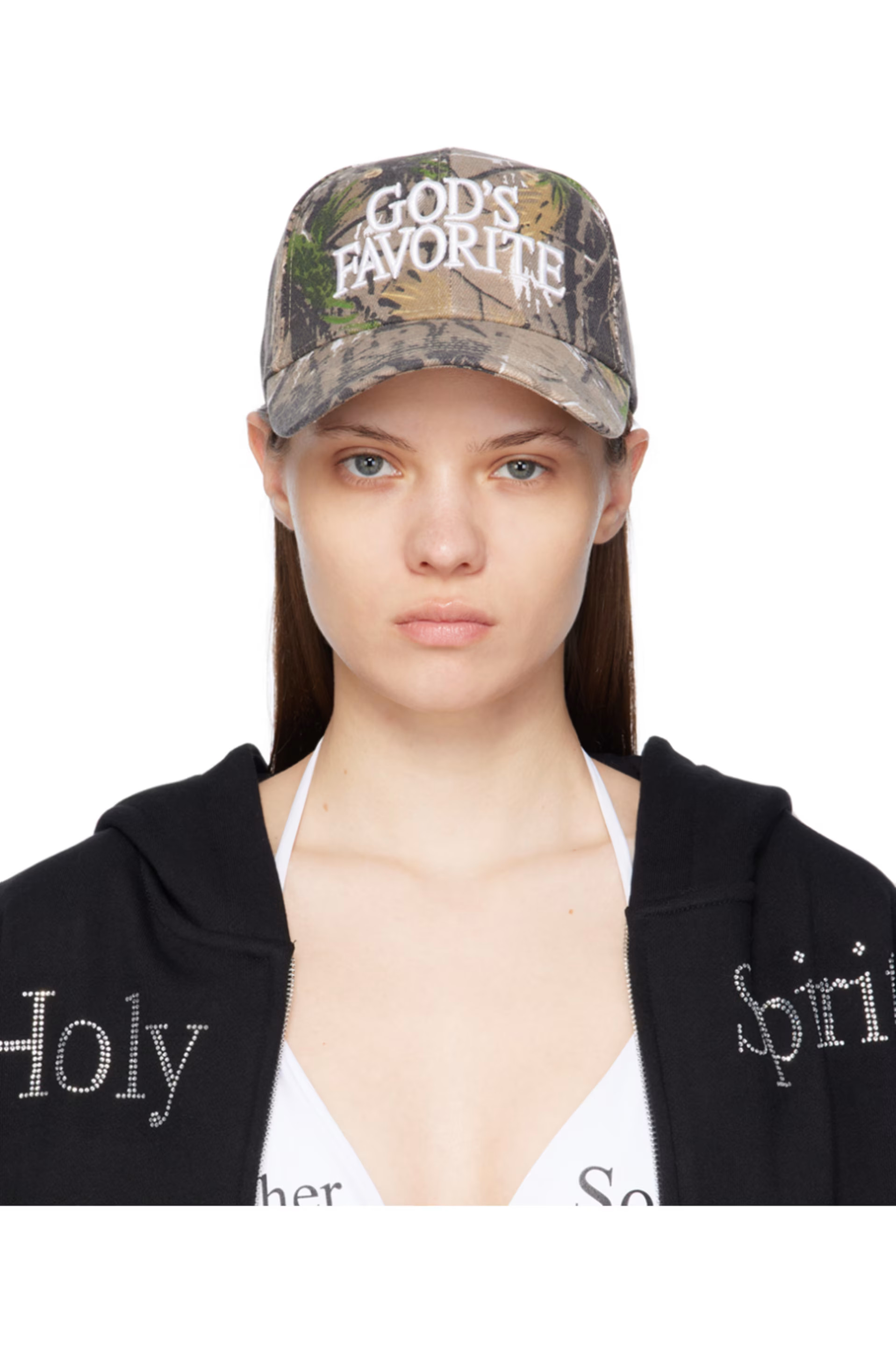 Khaki 'God's Favorite' Cap | SSENSE